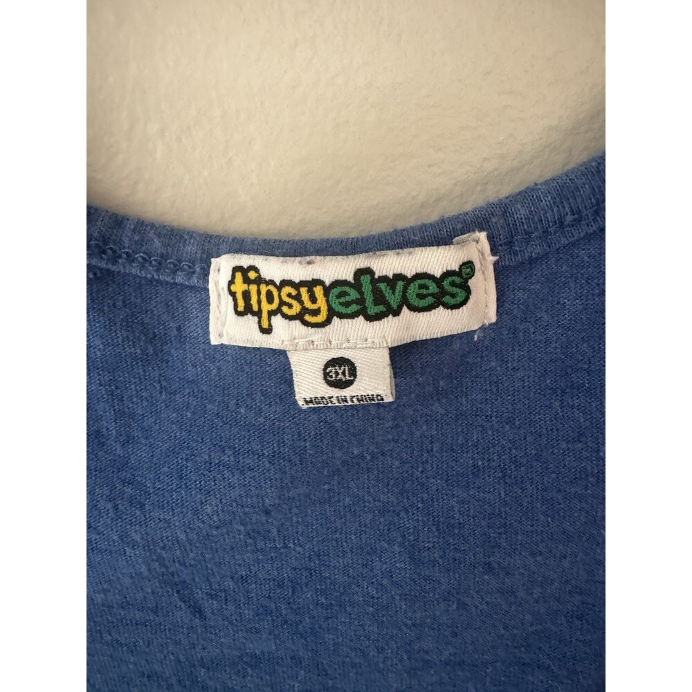 Tipsy Elves Unisex-“Born To Be Wild” Graphic Tank Top 3XL Beach/Festival - Picture 3 of 3